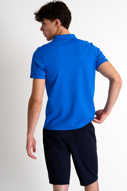 Shan Actuel Textured jersey polo